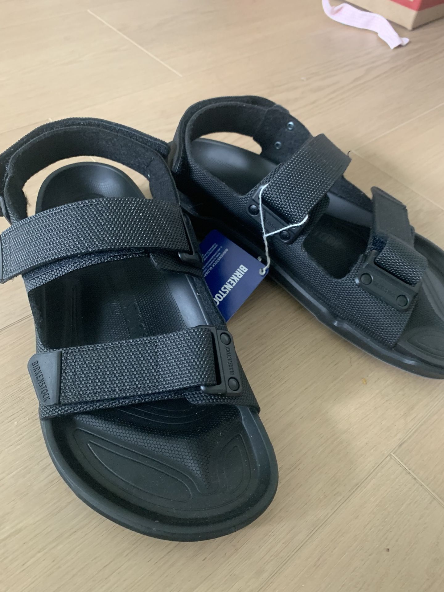 Futura Black Birkenstock Sandals