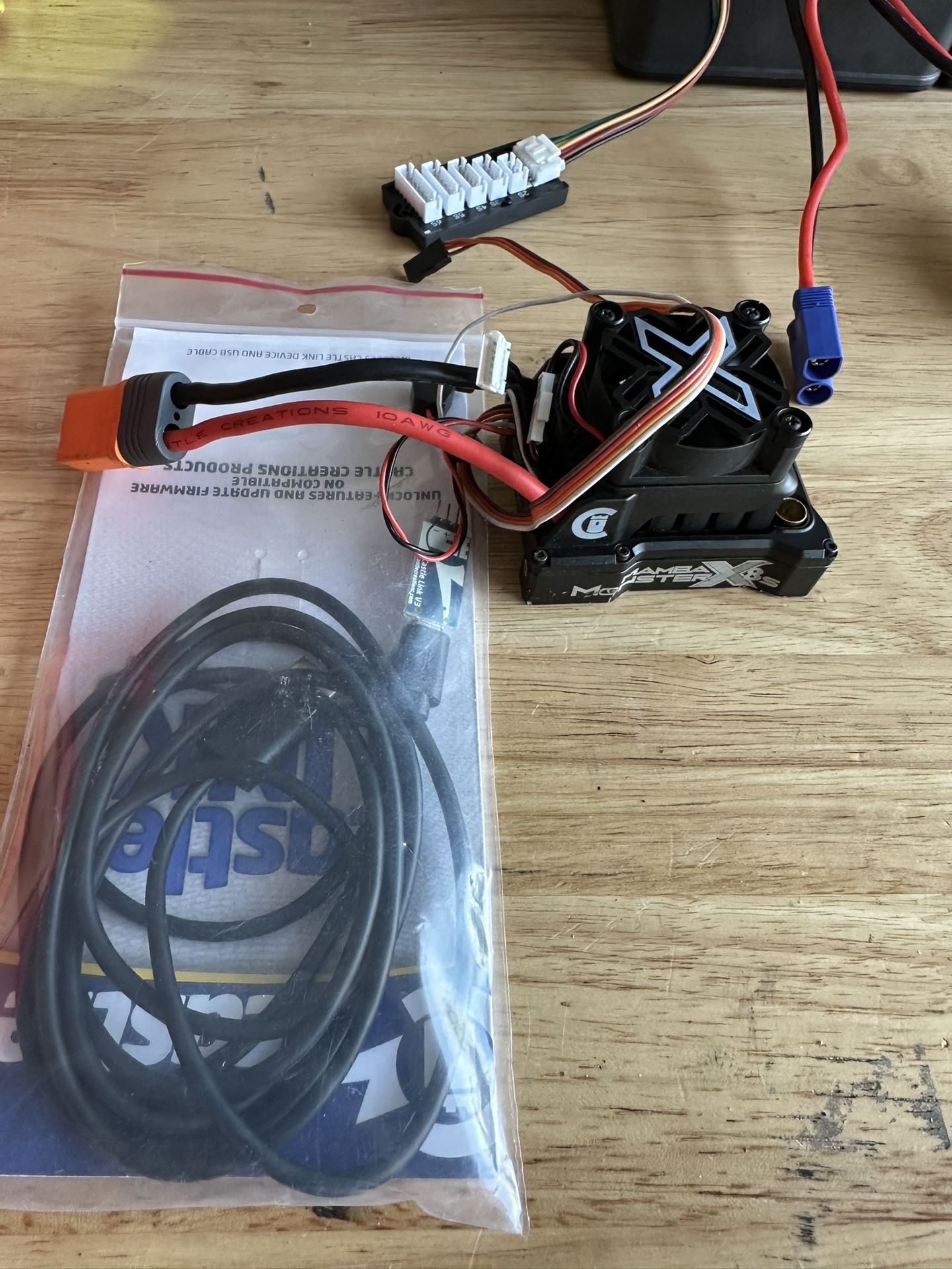 Castle Brushless ESC Mamba Monster X 8S Castle Link