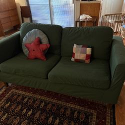 Green Ikea Couch