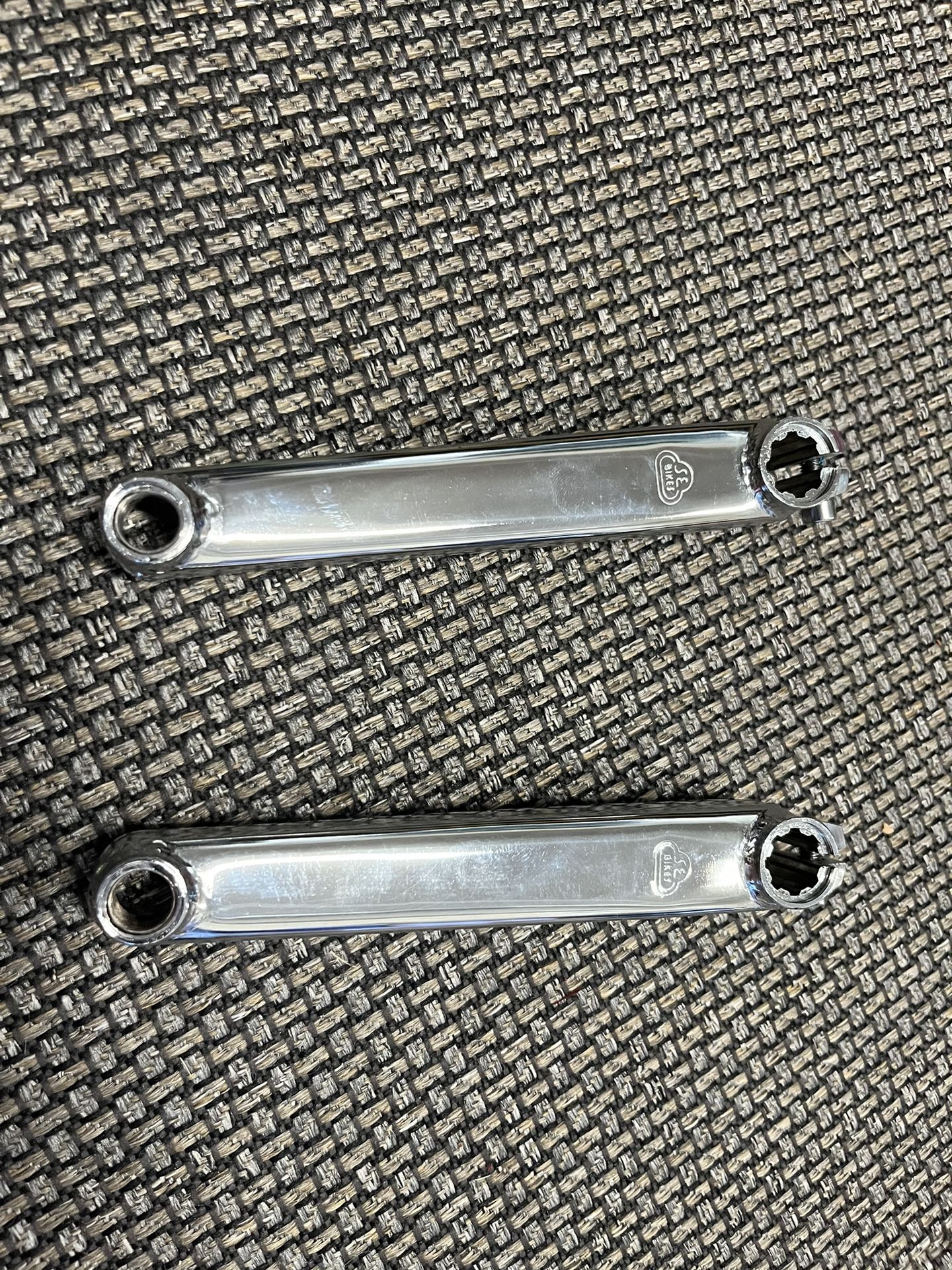 SE Bikes Crank Arms 175mm Chrome New