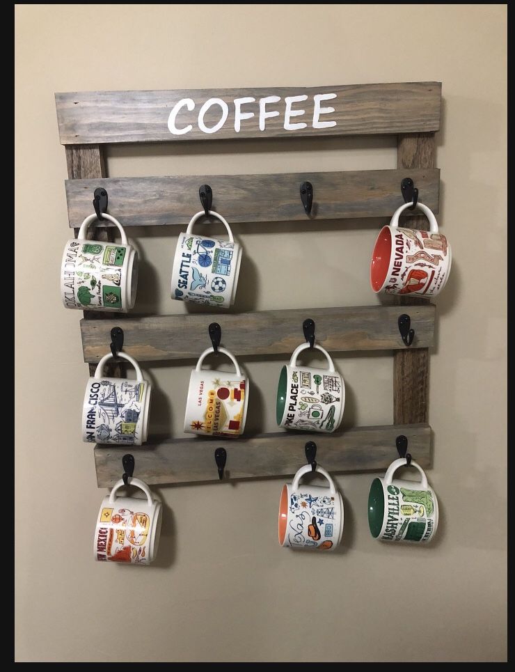 Coffee Mug Rack