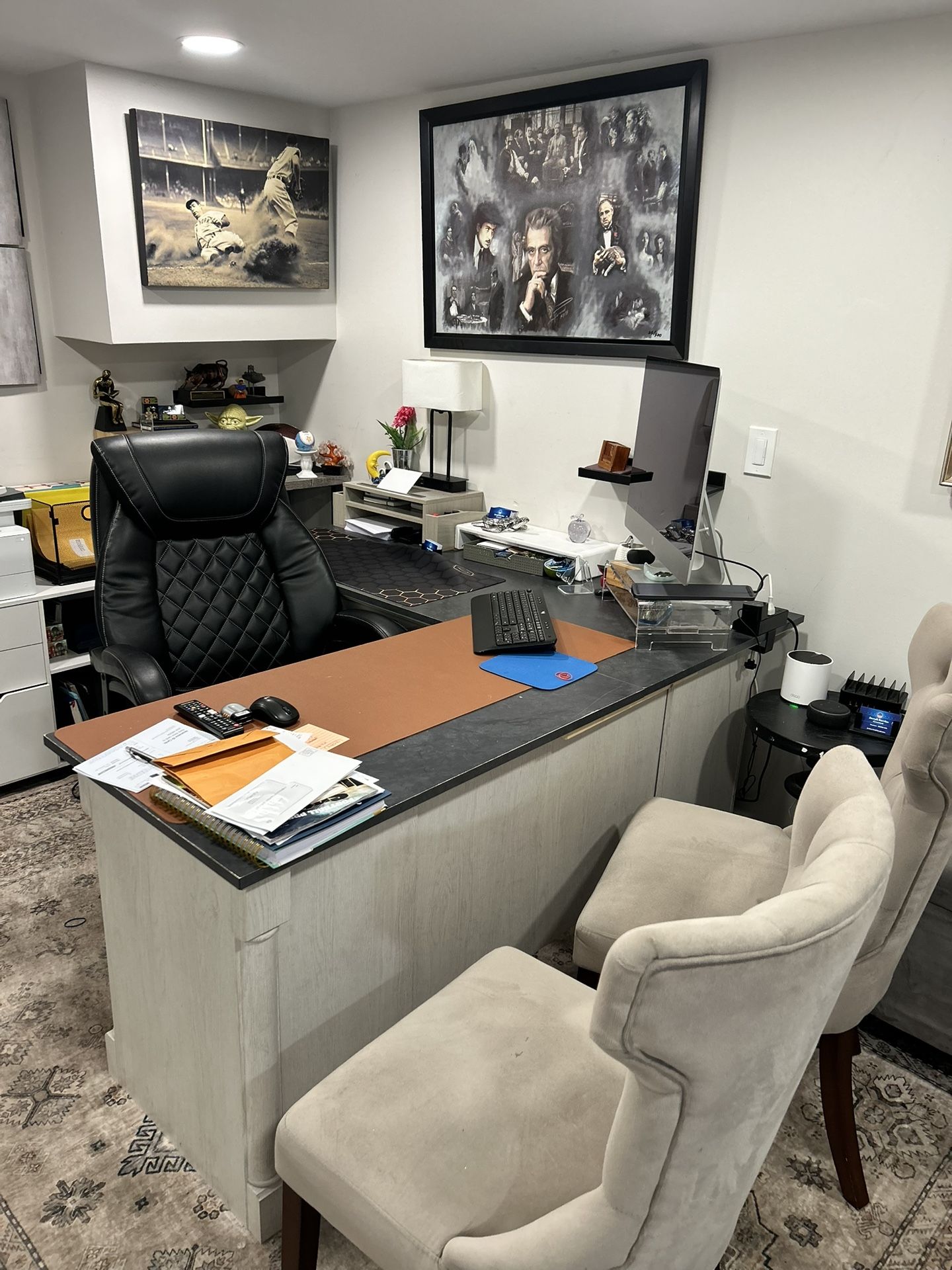 L shape Desk