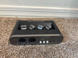 M-Audio Mobile Pre USB Interface. Audio recording Cables Not Included