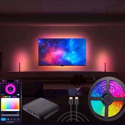 TV Immersion LED Backlight 12.5FT for TV 55-65 in Sync Box For Music, Game, Movie