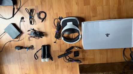 PlayStation VR (PSVR) Gen 1 Bundle – PS4 – Complete with Move Controllers