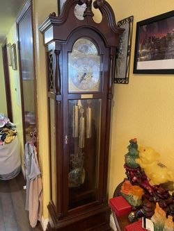 Ridgeway Grandfather Limited Edition Liberty Clock 