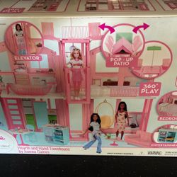 Barbie Hearth & Hand Townhouse Playset with 3 Levels and 40+ Pieces