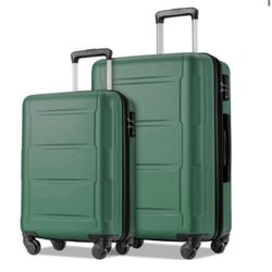 Brand New~ 24” +20” Luggage Set with TSA Lock Light Weight Hardside Spinner Expandable Suitcase Several Colors