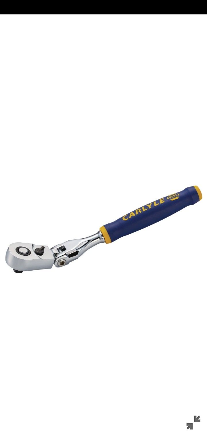 Brand New Carlyle 3/8 Locking Flex Head Ratchet