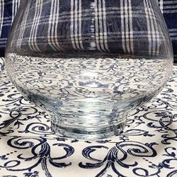 William Sonoma Glass Candle Holders