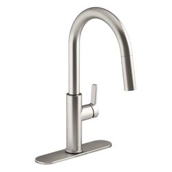 Kohler Rodean Kitchen Sink Faucet Stainless Steel