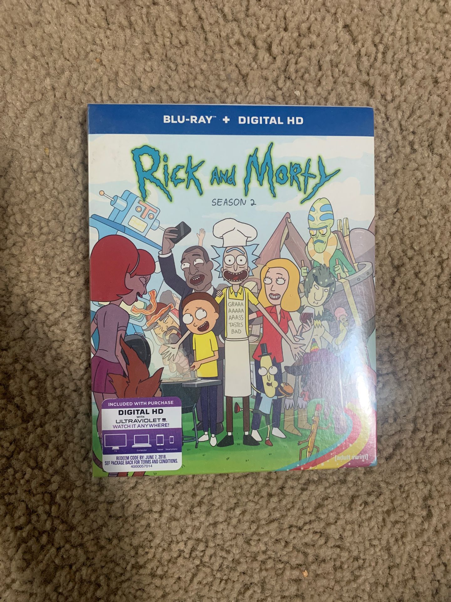 Rick and Morty Season 2 Blu-ray
