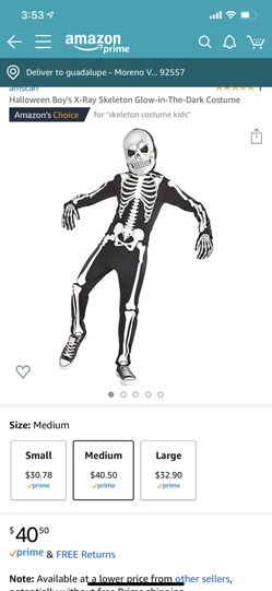 Boys X-ray costume