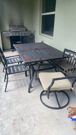 FREE outdoor patio set