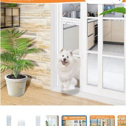 🐕🐶 DOGGY DOORS ** (Adjustable, Fits most sliding doors)  🐕🐩🐶