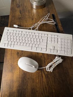 HP Wired Keyboard and Mouse Combo – Like New!