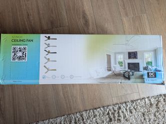 Low profile ceiling fan