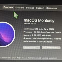 2015 MacBook Air 