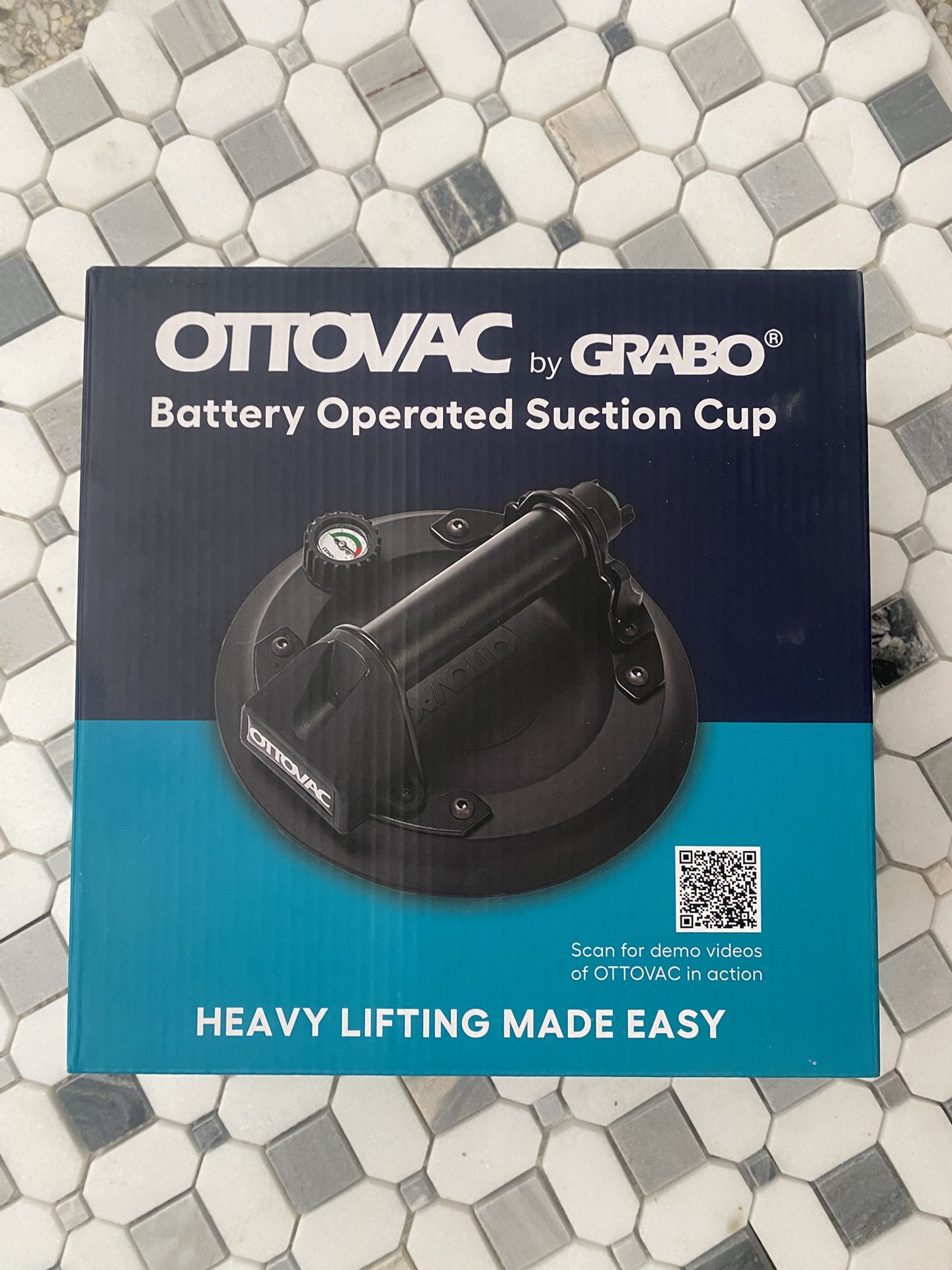 Battery Powered Suction Cup Handle