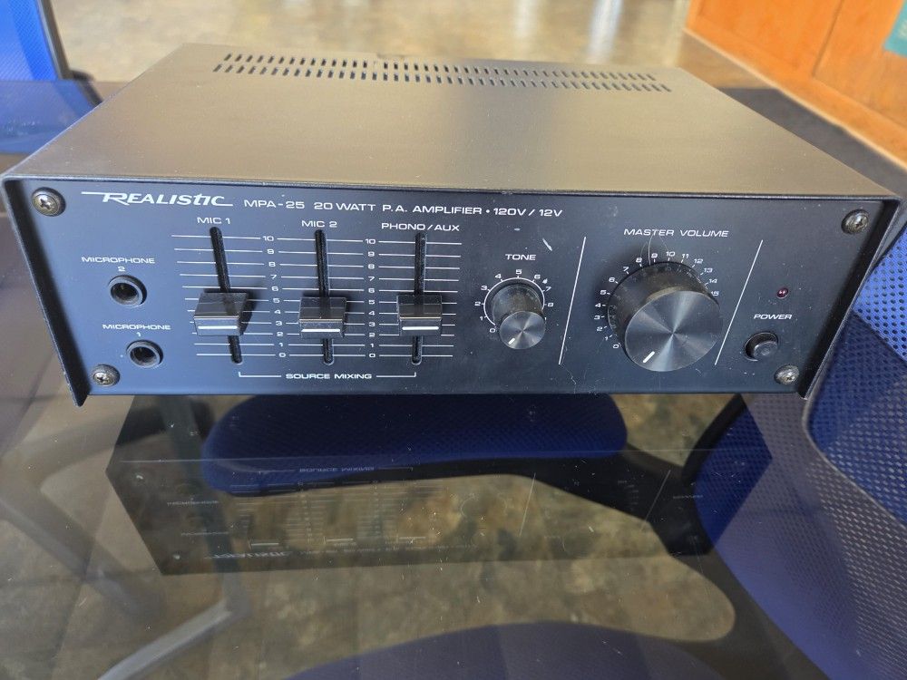 Realistic Amplifier 20 Watt, MPA 25