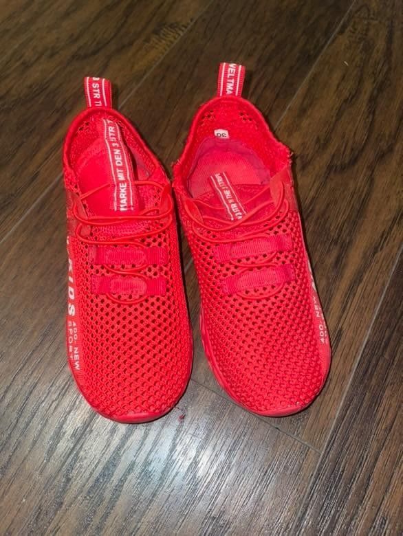 Red Tennis Shoes For Boys 