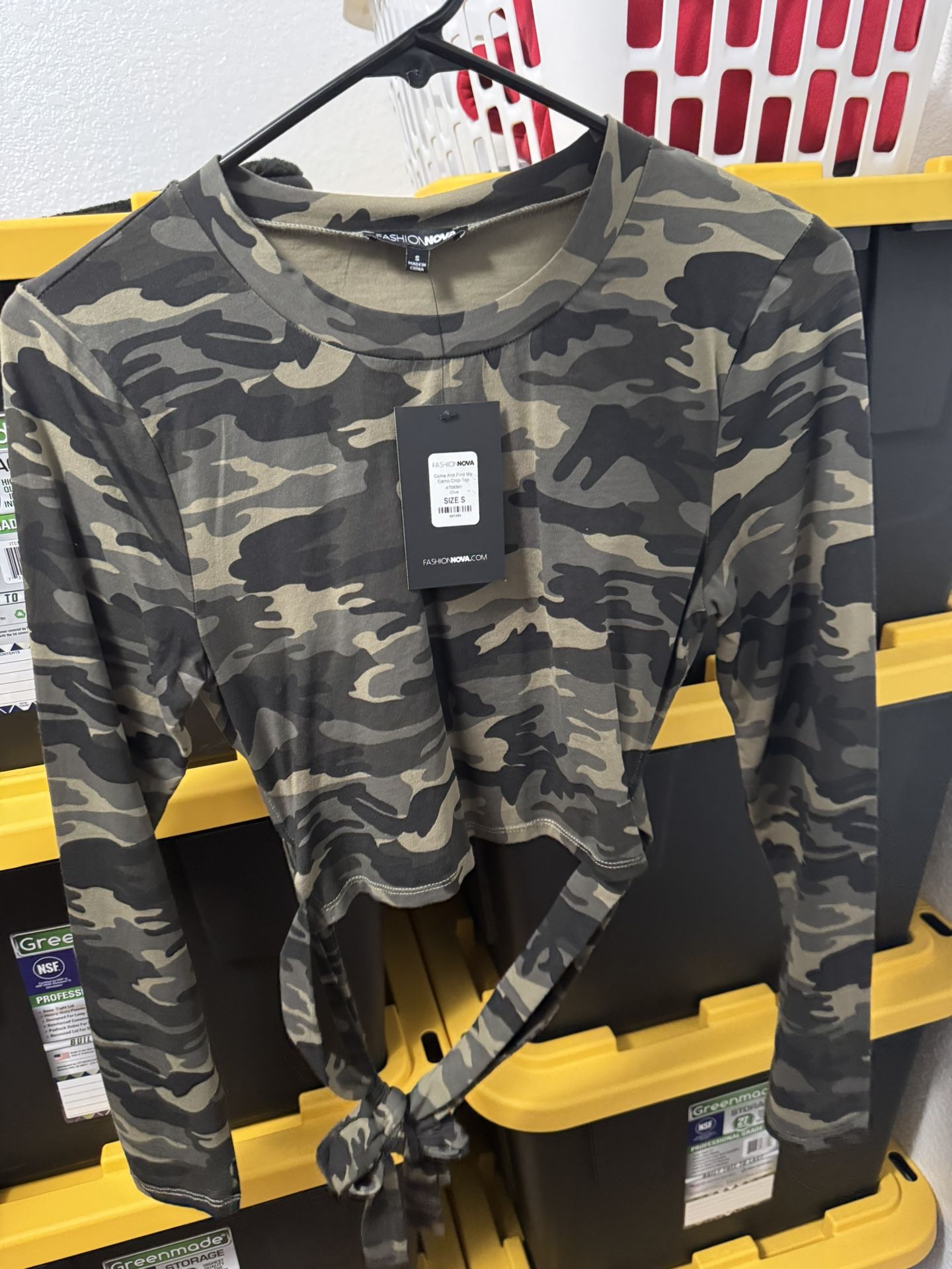 Women Camo Top Fashion Nova