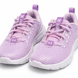 Under Armour Women’s Running Shoes Size 5.5 Lavender Pink Athletic Gym Sneakers
