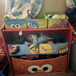 Sesame Street Toy Bin