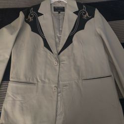 Men's Leather Jacket Size L