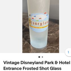 Disneyland Commemorative Shot Glass
