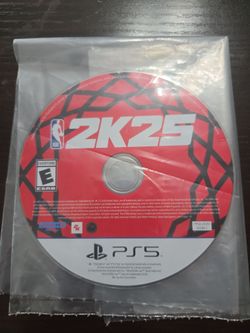 NBA 2K25 PS5 Game Disc
