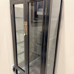 Glass and Wood Luxury Display Cabinet 