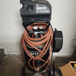 Craftsman Air Compressor 30 Gallon With Extra Extended Hose