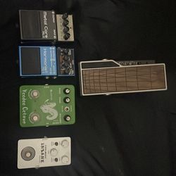 Guitar pedals (stomp box)  wah pedal