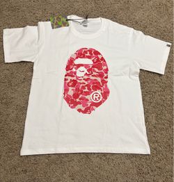 Red & Pink BAPE Tee Size S