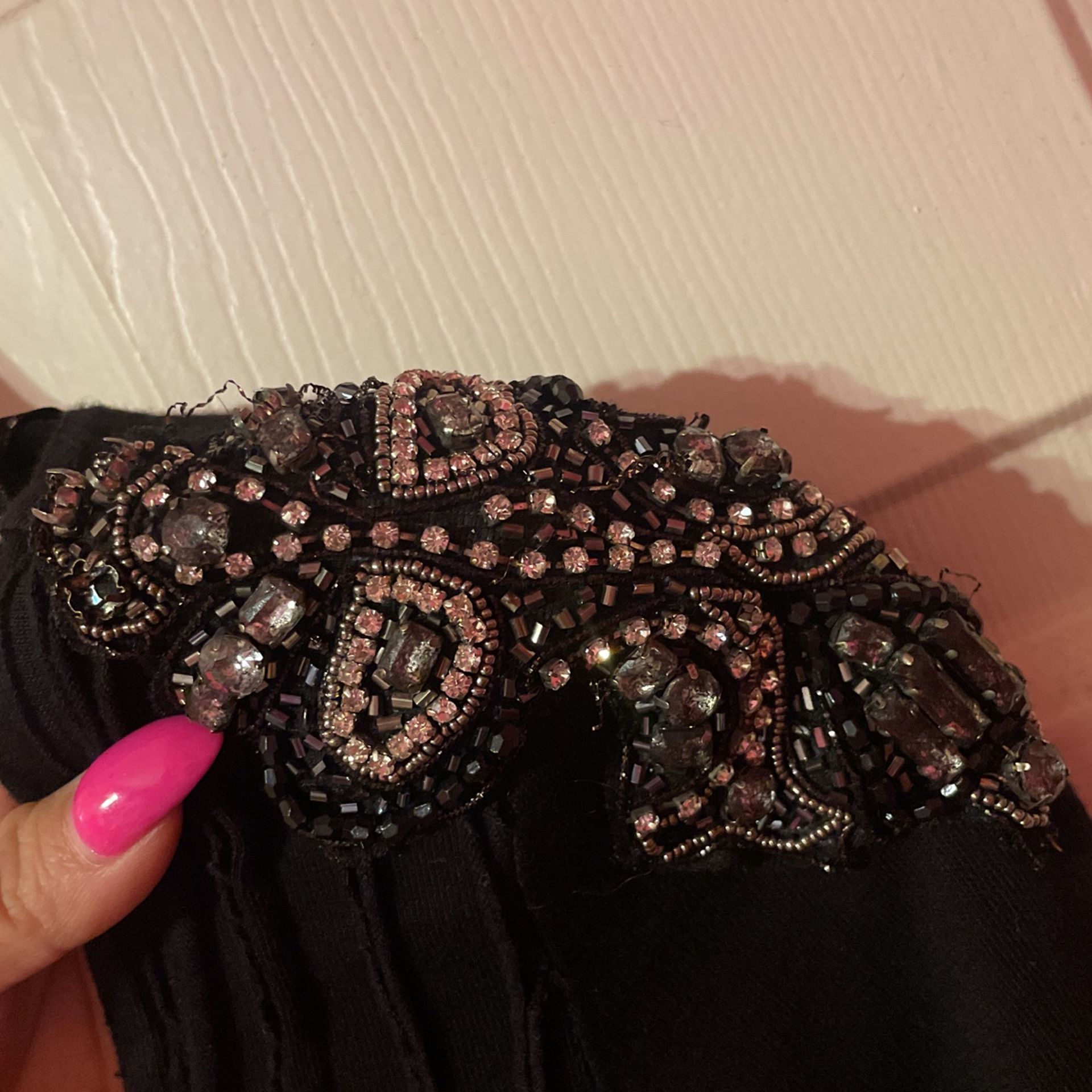 Miss Me Black Fringe Dress Size Small