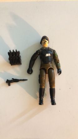 Vintage 1983 GI Joe Action Figure Major BLUDD 