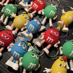 M&M KEYCHAIN PVC Rubber