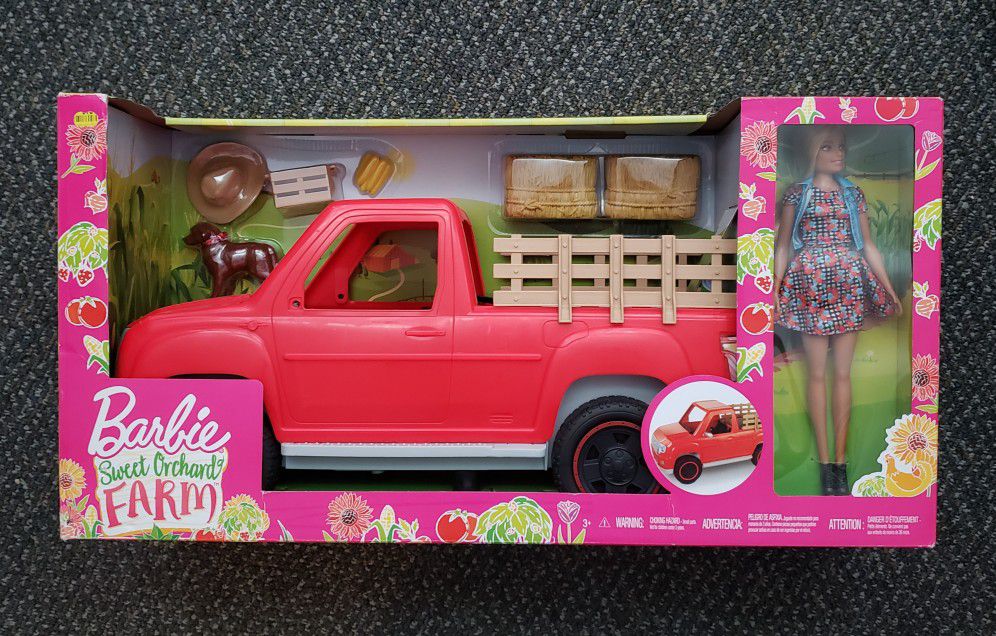 Barbie Sweet Orchard Farm Doll with Truck