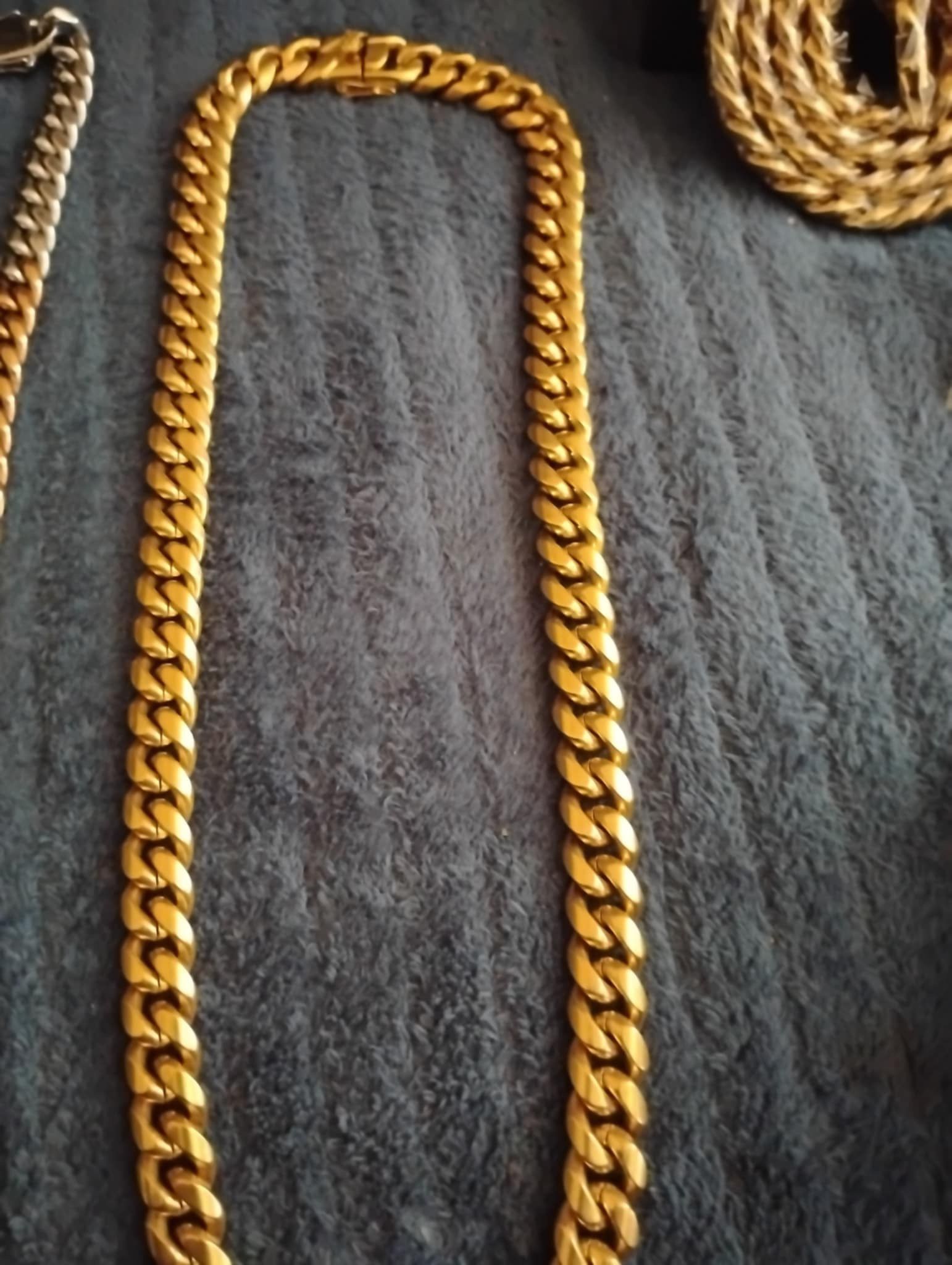 24K Cuban Chain