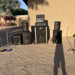 Drum Set And Speaker