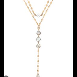 Etikka Pearl Drop Necklace – Like New