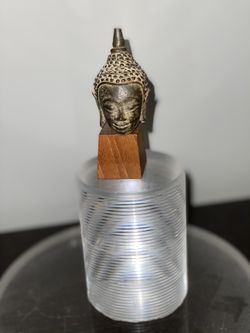 Bronze Buddha head