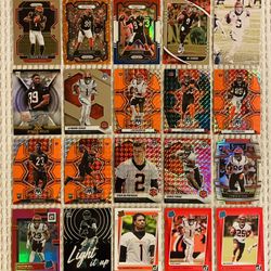Cincinnati Bengals 20 Card Football Lot! Rookies, Prizms, Parallels, Autographs, Short Prints, Case Hits, Variations & More!
