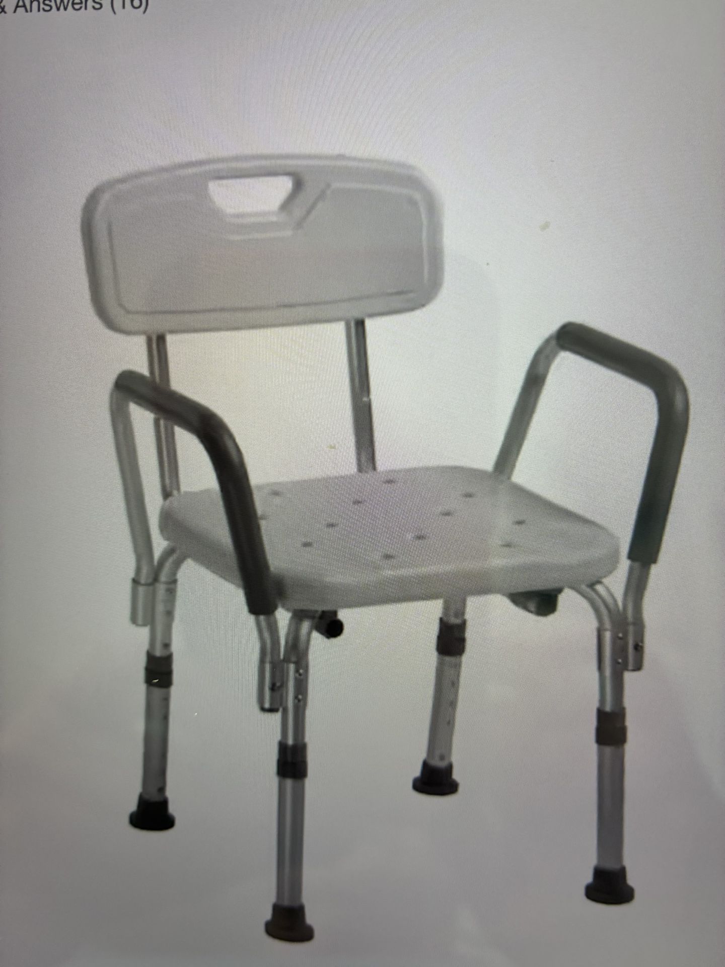 Reduced Price. Adjustable Height, Shower Chair.