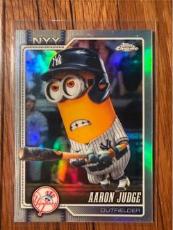 2026 Topps Chrome Aaron Judge Minion refractor SP