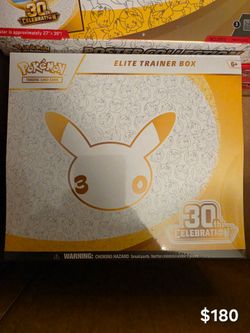 Pokémon TCG 30th Celebration Elite Trainer Box