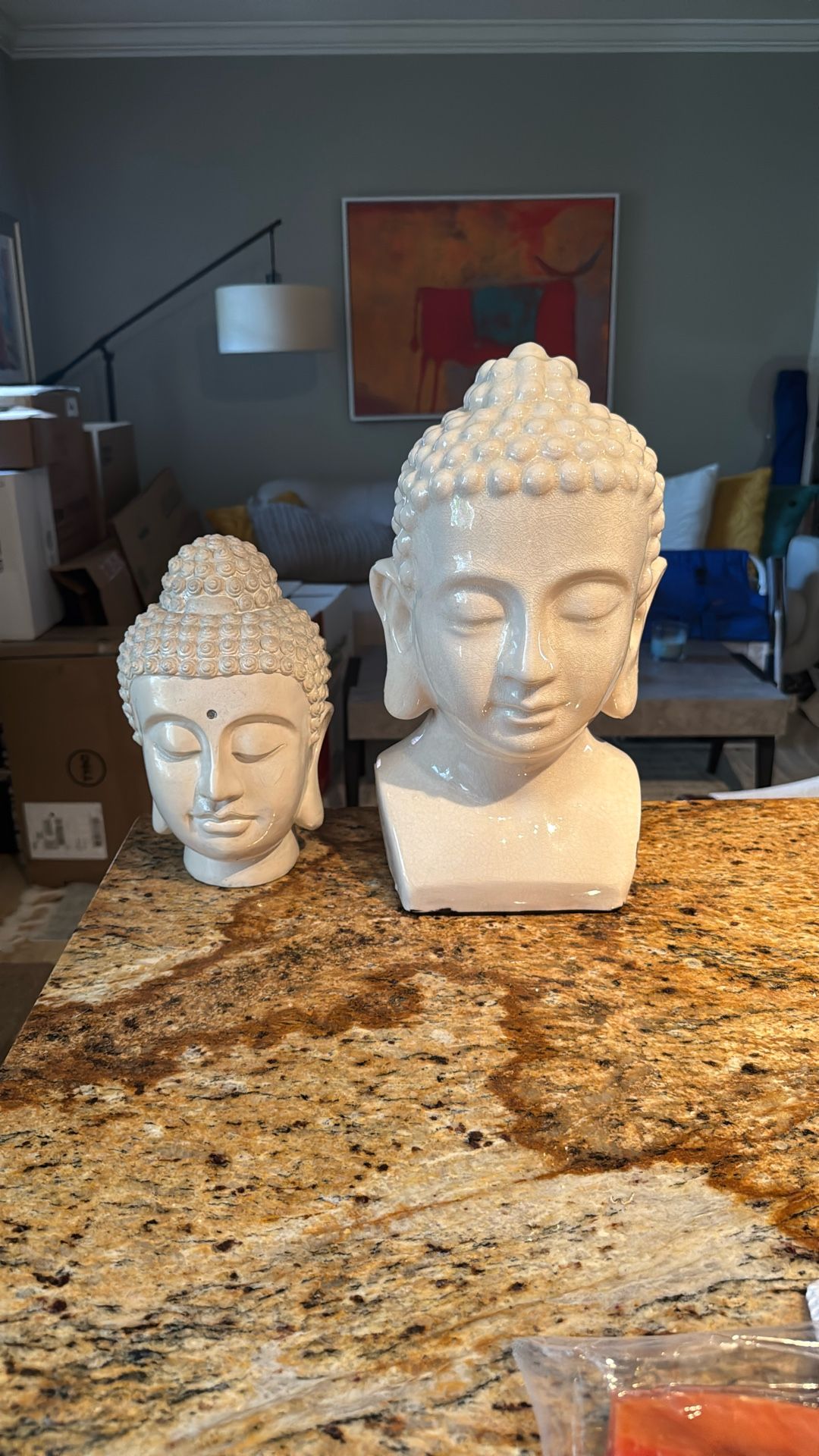 Buddha heads