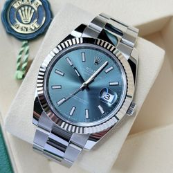 New Rolex Datejust w/ Mint Green Dial