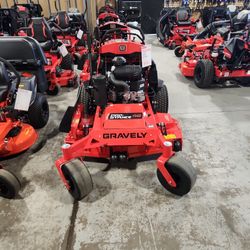 $308 a Month!  Gravely Prostance 48" Stander Commercial